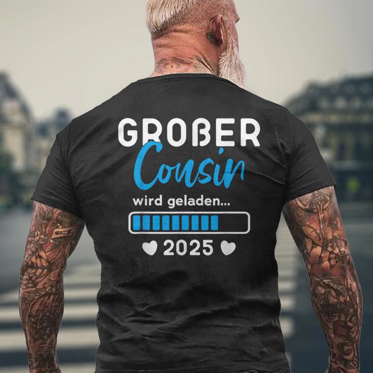 Children's Big Cousin Loaded 2025 Ich Werde Große Cousin 2025 T-Shirt mit Rückendruck Geschenke für alte Männer