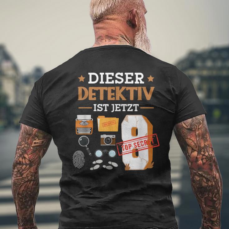 Children's Dieser Detektiv Ist Jetzt 8 T-Shirt mit Rückendruck Geschenke für alte Männer