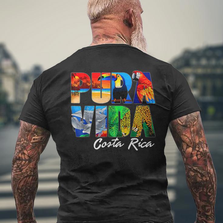 Children's Puraida Costa Rica T-Shirt mit Rückendruck Geschenke für alte Männer