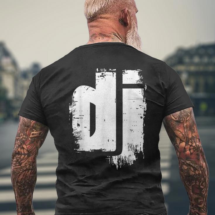 Cool Dj Grunge Music Du Bist Der Discjockey T-Shirt mit Rückendruck Geschenke für alte Männer