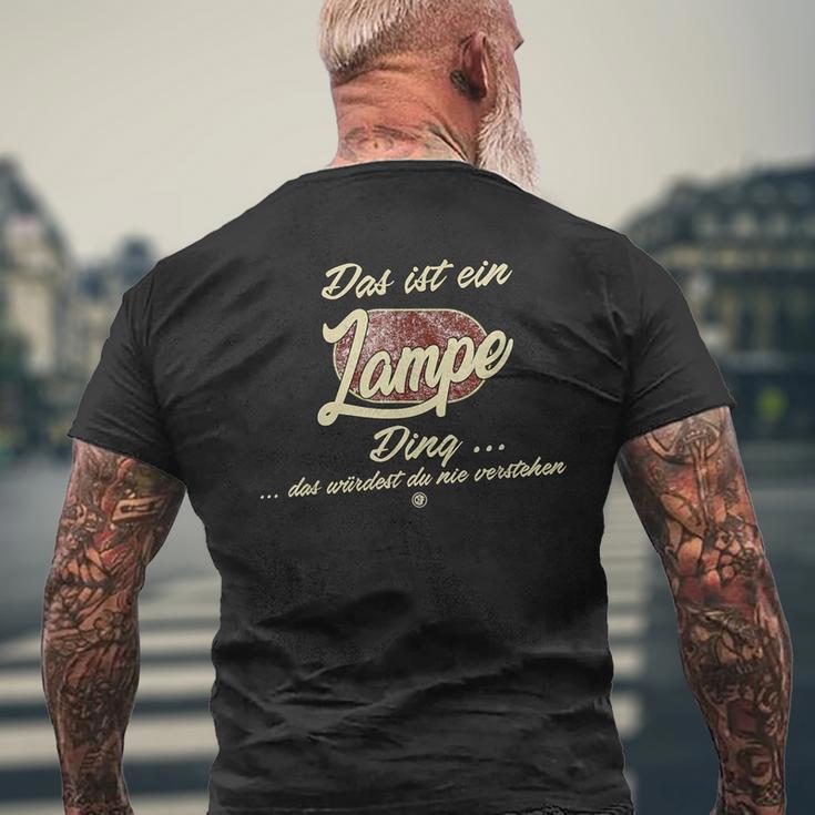 Das Ist Ein Lampe Ding T-Shirt mit Rückendruck Geschenke für alte Männer