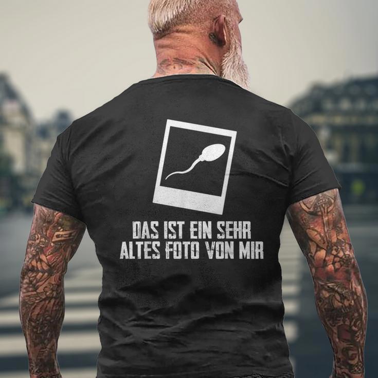 Das Ist Ein Sehr Altes Fotoon Mir Sarcasm Joke T-Shirt mit Rückendruck Geschenke für alte Männer