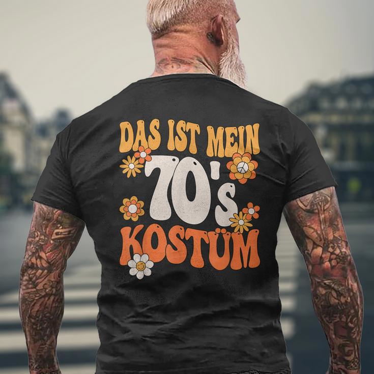 Das Ist Mein 70Er Kostüm 70S 70S Motto Party Outfit T-Shirt mit Rückendruck Geschenke für alte Männer