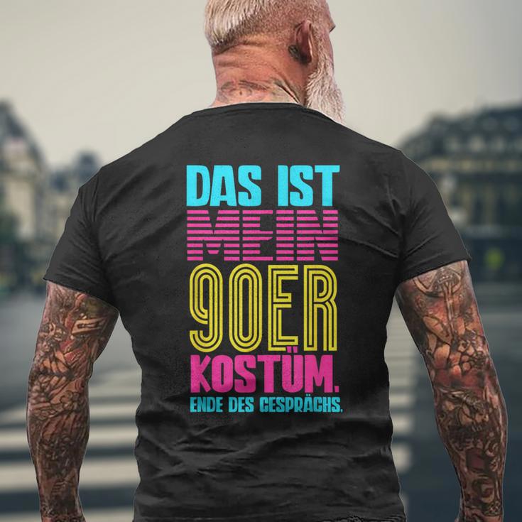 Das Ist Mein 90S Kostüm 90S T-Shirt mit Rückendruck Geschenke für alte Männer