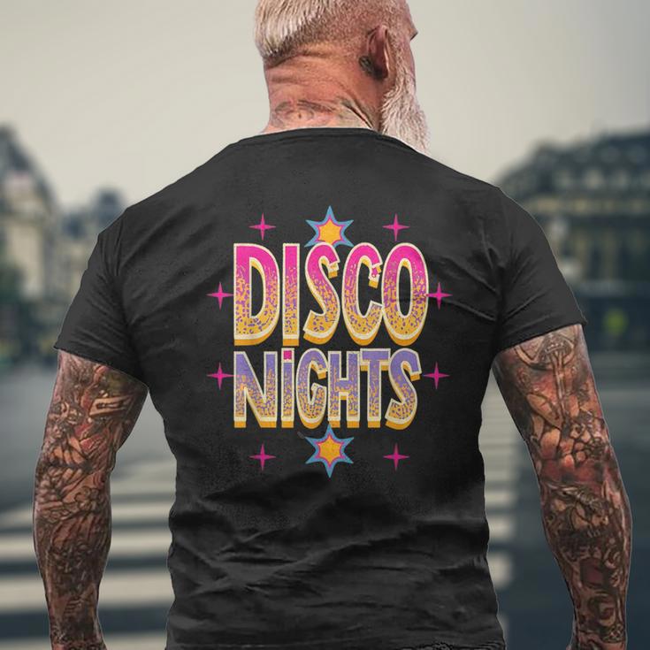 Dazzling Disco Träume T-Shirt mit Rückendruck Geschenke für alte Männer