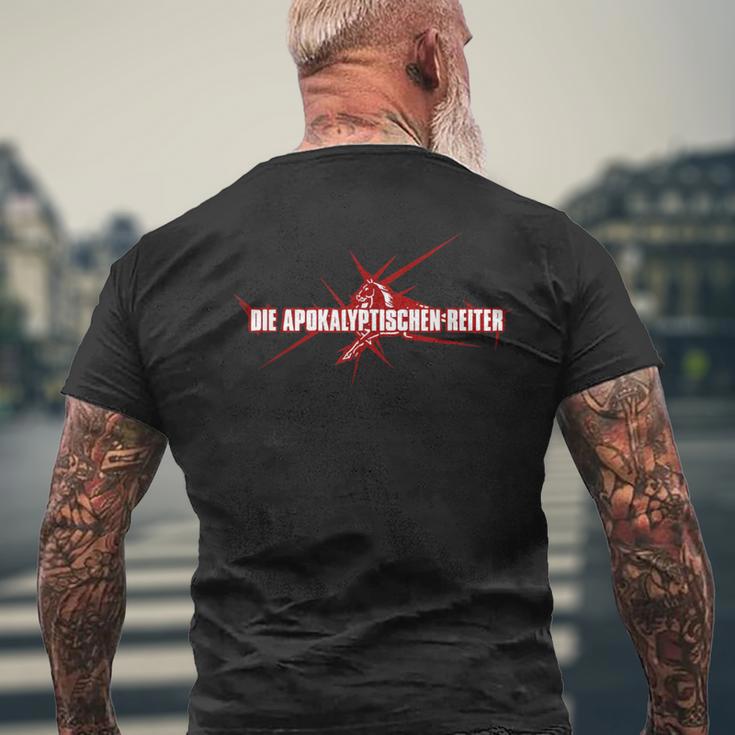 Die Apokalyptischen Reiter S T-Shirt mit Rückendruck Geschenke für alte Männer