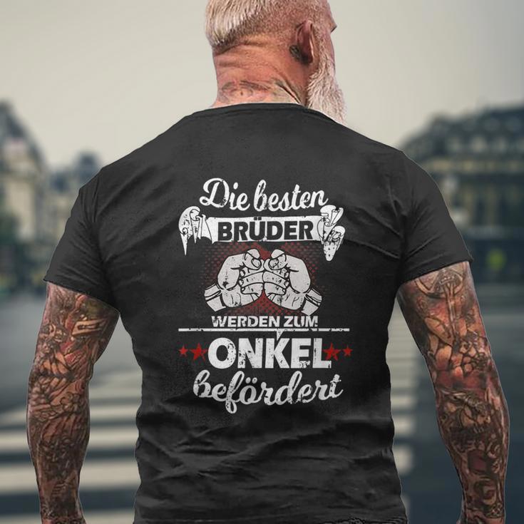 Die Besten Brüder Werden Zum Onkel Beförderen The Best Brothers Are In T-Shirt mit Rückendruck Geschenke für alte Männer