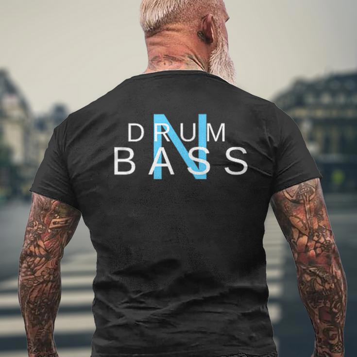 Drum And Bass Liquid Dnb T-Shirt mit Rückendruck Geschenke für alte Männer