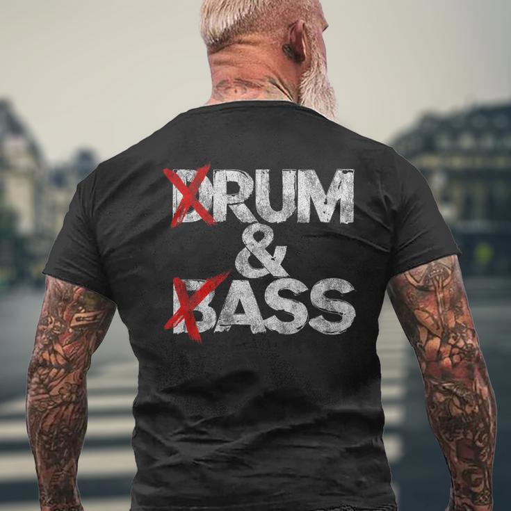 Drum And Bass Rum & Assintage T-Shirt mit Rückendruck Geschenke für alte Männer