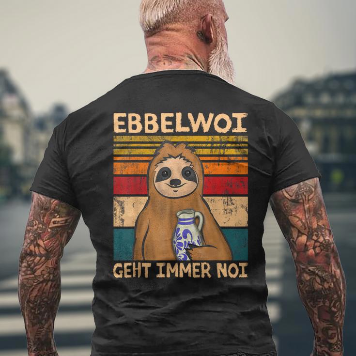 Ebbelwoi Geht Immer Noi Ebbelwoi Hessen Frankfurt S T-Shirt mit Rückendruck Geschenke für alte Männer