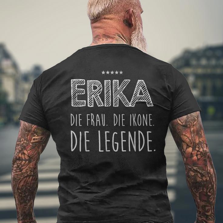 Erika Idea T-Shirt mit Rückendruck Geschenke für alte Männer