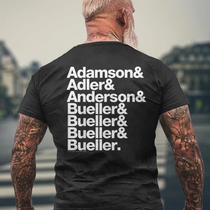 Ferris Bueller's Day Off Adamson & Eagle & Anderson T-Shirt mit Rückendruck Geschenke für alte Männer