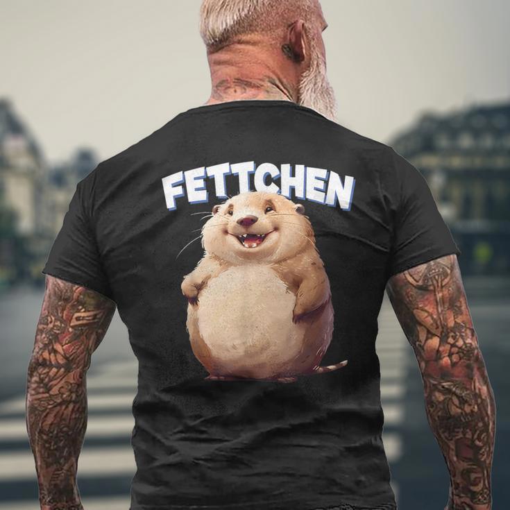 Fett Ferret Marten Animals Fetti T-Shirt mit Rückendruck Geschenke für alte Männer