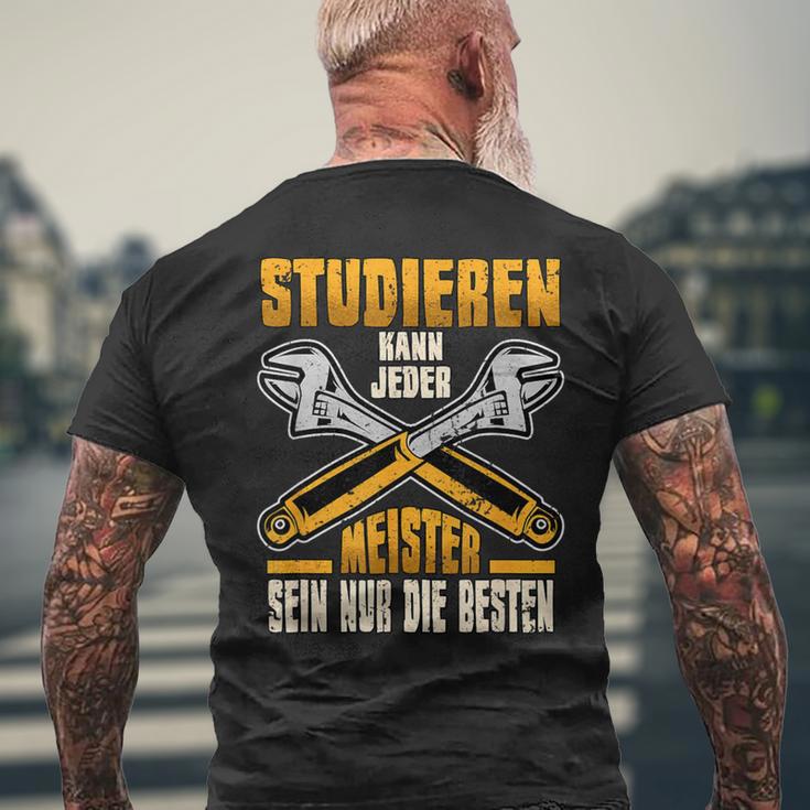 Car Mechatronic Car Workshop Slogan T-Shirt mit Rückendruck Geschenke für alte Männer