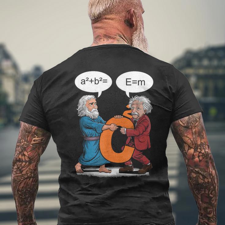 T-Shirt Uomo Pitagora - Maglietta Nerd Matematica 100% Cotone - Vestibilità Regolare