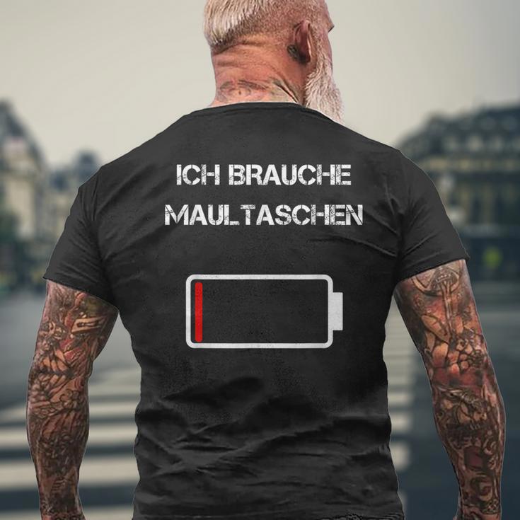 Mouth Pockets Saying Schwaben Ländle T-Shirt mit Rückendruck Geschenke für alte Männer