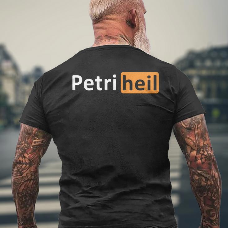 Petri Heil T-Shirt mit Rückendruck Geschenke für alte Männer