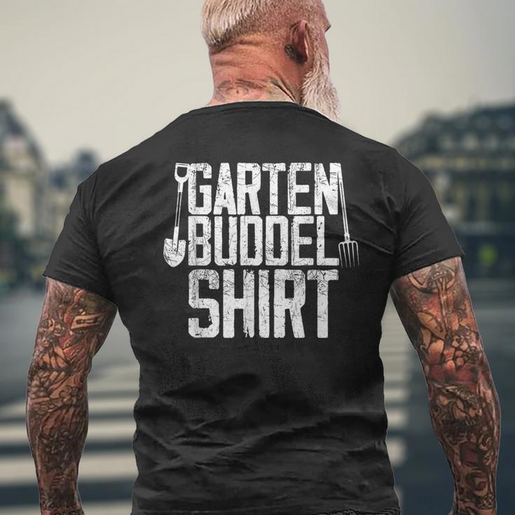 Garden Buddel Gardener Gardener Garden T-Shirt mit Rückendruck Geschenke für alte Männer