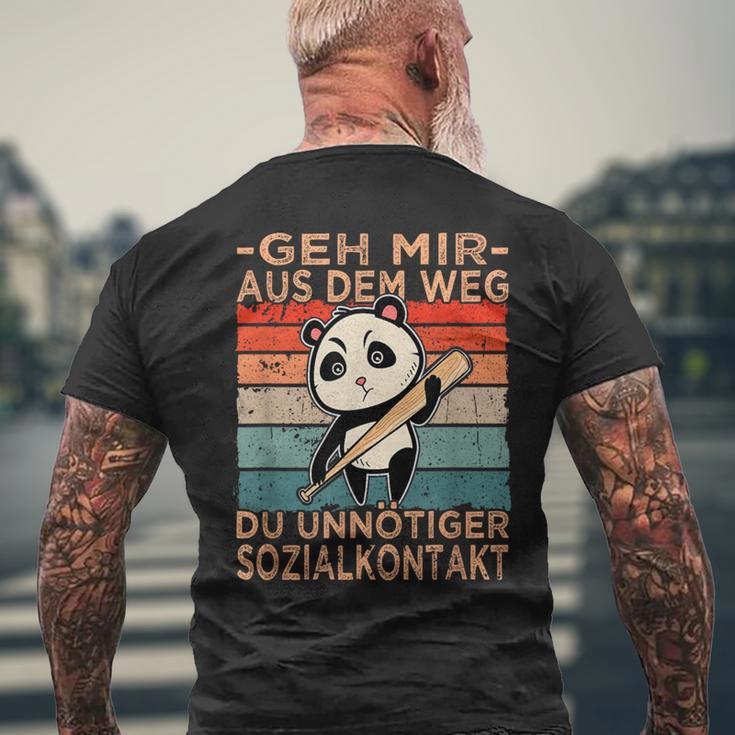 Geh Mir Aus Dem Weg Geh Mir S T-Shirt mit Rückendruck Geschenke für alte Männer