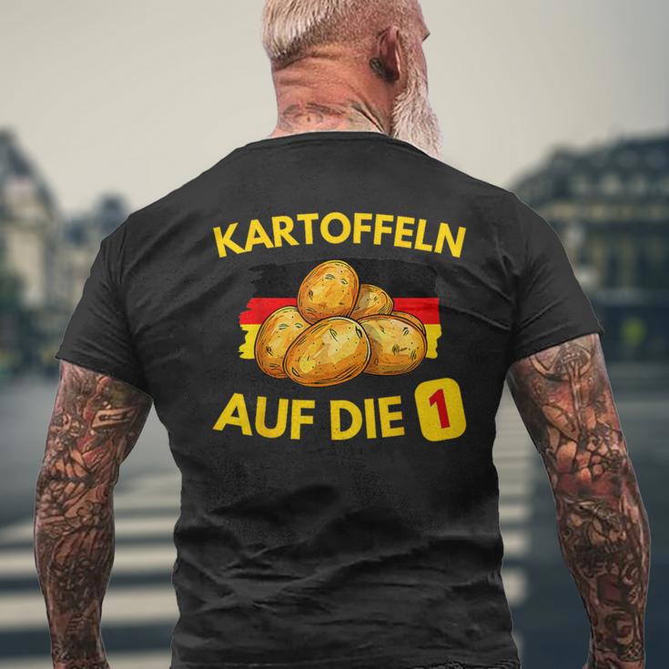 German Kartoffeln Auf 1 T-Shirt mit Rückendruck Geschenke für alte Männer