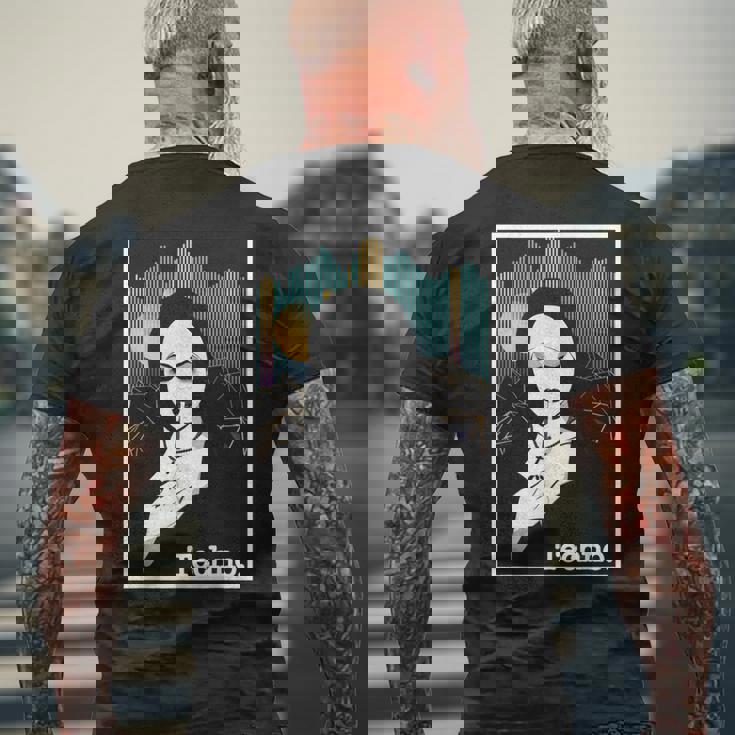 Giacca Da Cena Techno Nun Religion Retro Electro Bass T-shirt da uomo con stampa posteriore Regalos para ancianos