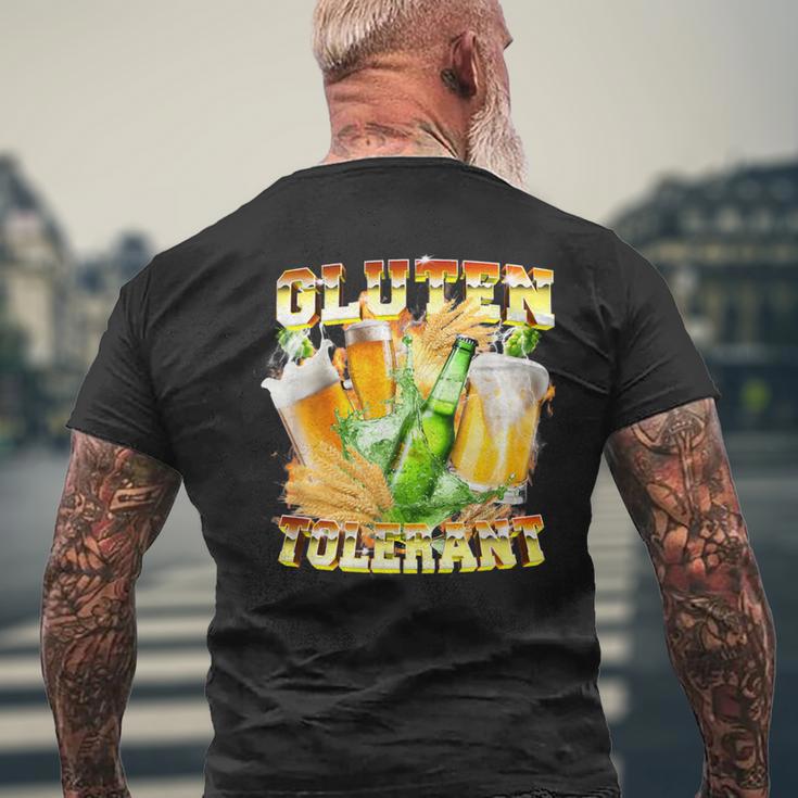 Gluten Tolerant T-Shirt mit Rückendruck Geschenke für alte Männer