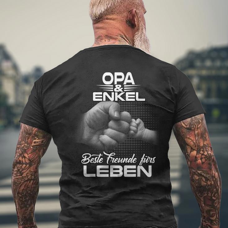 Grandpa & Grandson Best Friends Fürs Leben Partner Look Grandpa Grandson T-Shirt mit Rückendruck Geschenke für alte Männer