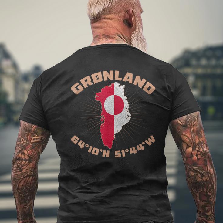 Grönland Grönland Dänemark Grönländer Thulemand Grönländisch T-Shirt mit Rückendruck Geschenke für alte Männer