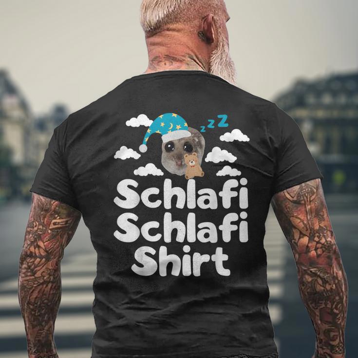 Hamsti Schlafi Schlafi T-Shirt mit Rückendruck Geschenke für alte Männer