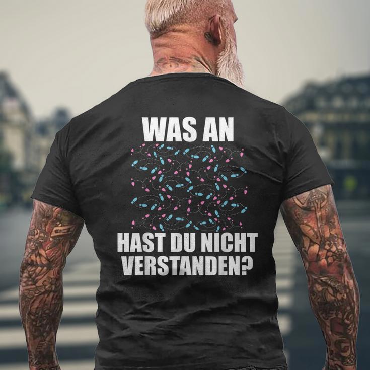 Was Hast Du Nichterstanden Dancing Dancer Dance Steps T-Shirt mit Rückendruck Geschenke für alte Männer