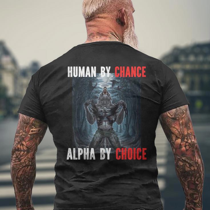 I Heart Werewolfs Alpha Cringe Werewolf Wolf Meme T-Shirt mit Rückendruck Geschenke für alte Männer