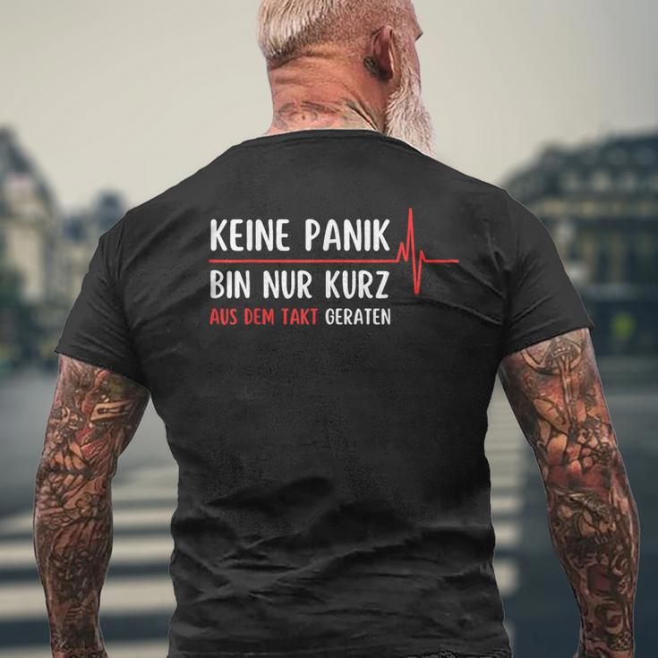 Herzinfarkt Genesung Herz Op T-Shirt mit Rückendruck Geschenke für alte Männer