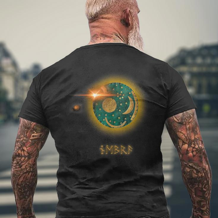 Himmelsscheibeon Nebra Solar Eclipse & Nebra T-Shirt mit Rückendruck Geschenke für alte Männer