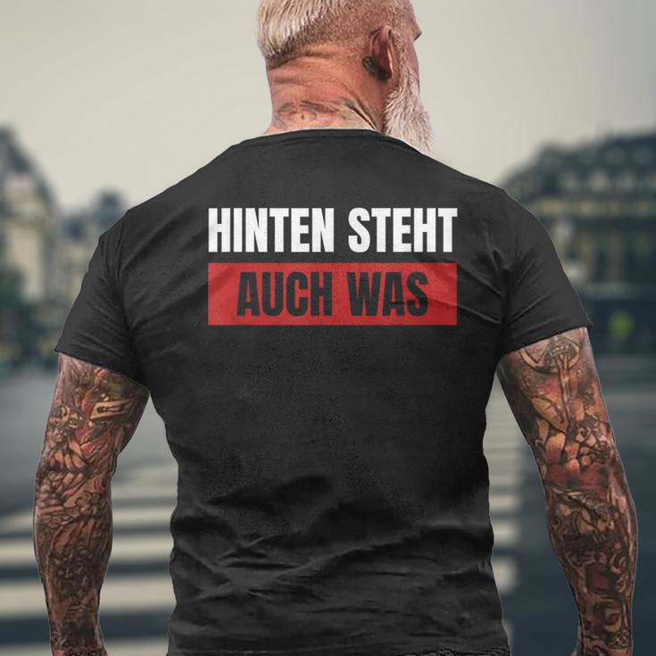 Hinten Steht Auch Was S T-Shirt mit Rückendruck Geschenke für alte Männer