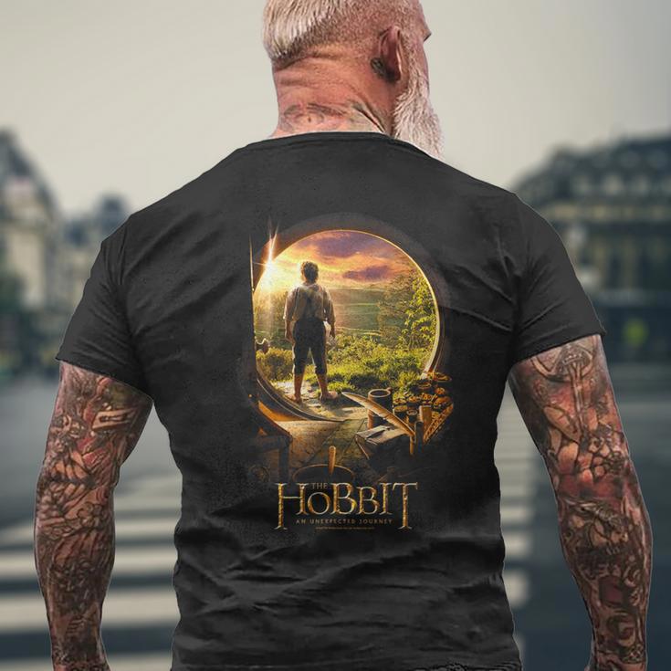 Hobbit Bilbo In Door T-Shirt mit Rückendruck Geschenke für alte Männer