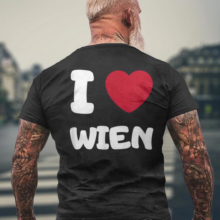 Ich Herz I Loveienna T-Shirt mit Rückendruck Geschenke für alte Männer