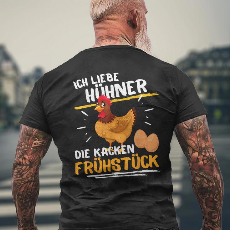 Ich Liebe Hehner Die Kacken Freakfast T-Shirt mit Rückendruck Geschenke für alte Männer