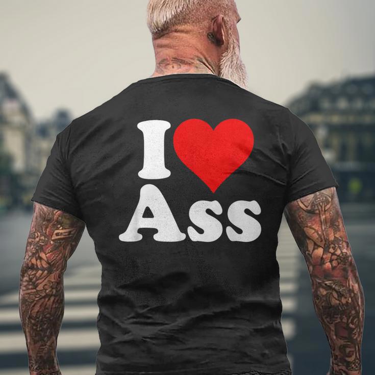 Ich Liebe Herzarsch German T-Shirt mit Rückendruck Geschenke für alte Männer