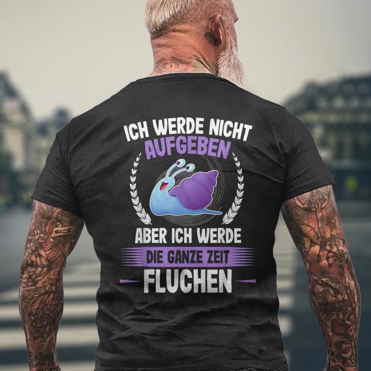 Ich Werde Nicht Ababen Ich Werde Nicht Ababgeben I'm Not Ab T-Shirt mit Rückendruck Geschenke für alte Männer