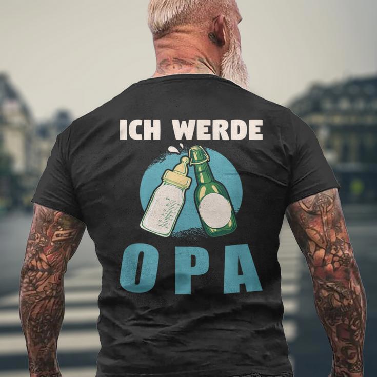 Ich Werde Opa 20242025 T-Shirt mit Rückendruck Geschenke für alte Männer