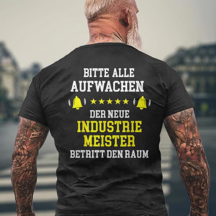 Industriemeister Werkmeister T-Shirt mit Rückendruck Geschenke für alte Männer