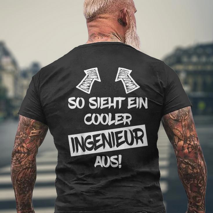 Ingenieur Engineers Mechanical Engineering Student T-Shirt mit Rückendruck Geschenke für alte Männer