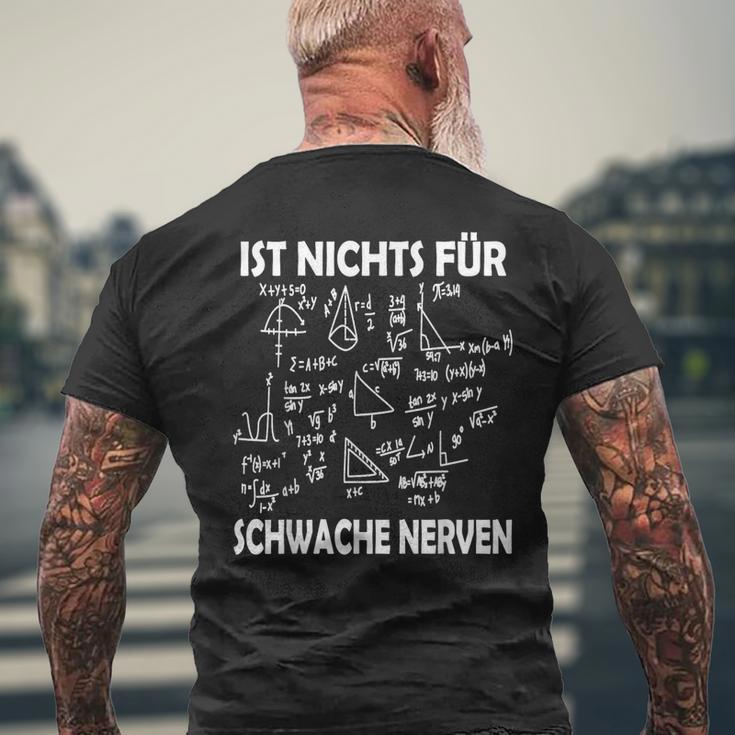 Ist Nichts Für Schwache Nerven Ist Nichts Für Schwache Nerven T-Shirt mit Rückendruck Geschenke für alte Männer