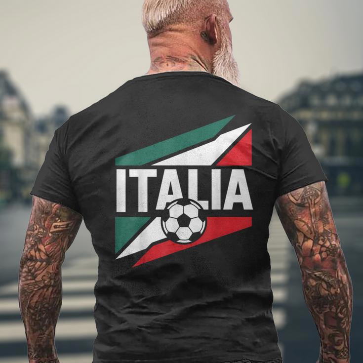 Italien Geschenk Europe Nation Italy Italia Rom Italiener T-Shirt mit Rückendruck Geschenke für alte Männer