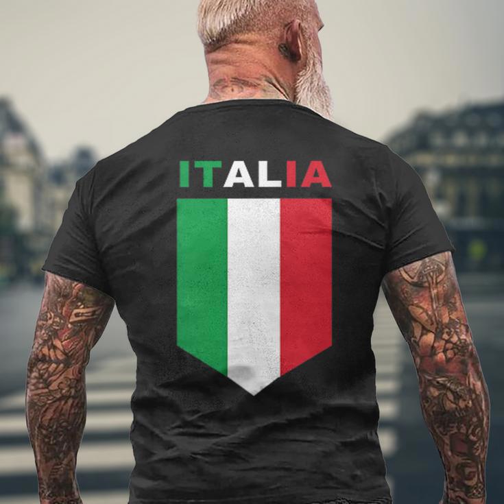 Italy Italian Italian Italian Lignano T-Shirt mit Rückendruck Geschenke für alte Männer