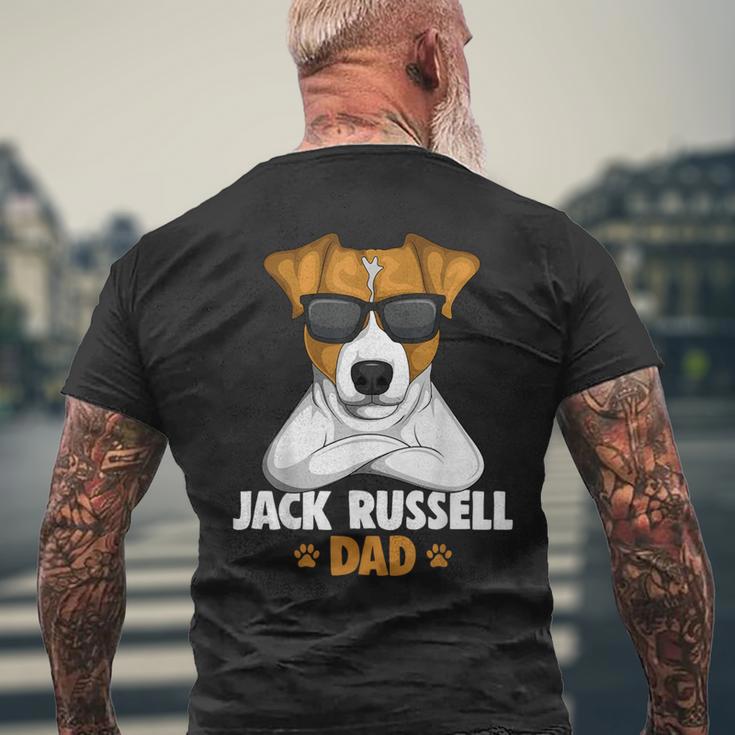 Jack Russell Terrier Dad Dog T-Shirt mit Rückendruck Geschenke für alte Männer