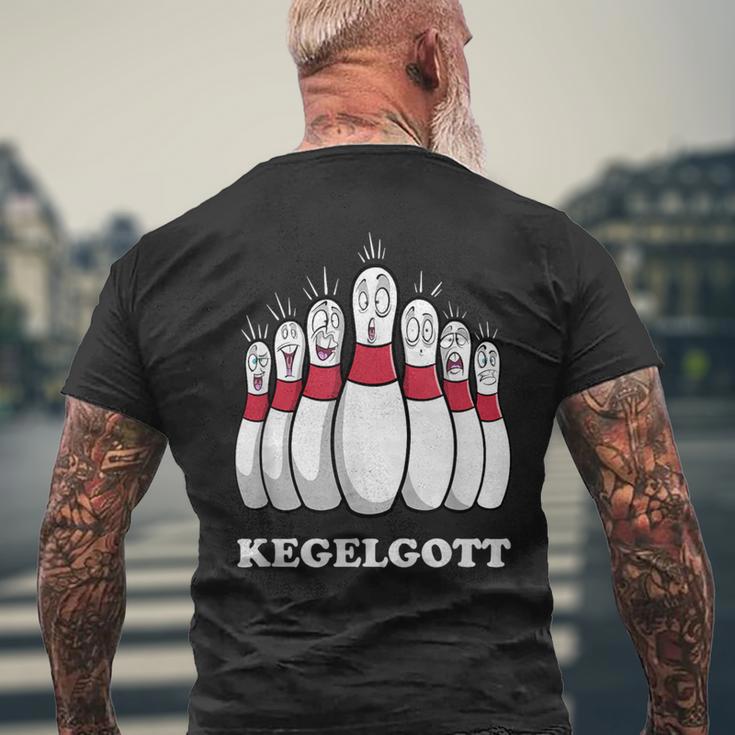 Kegelgott T-Shirt mit Rückendruck Geschenke für alte Männer