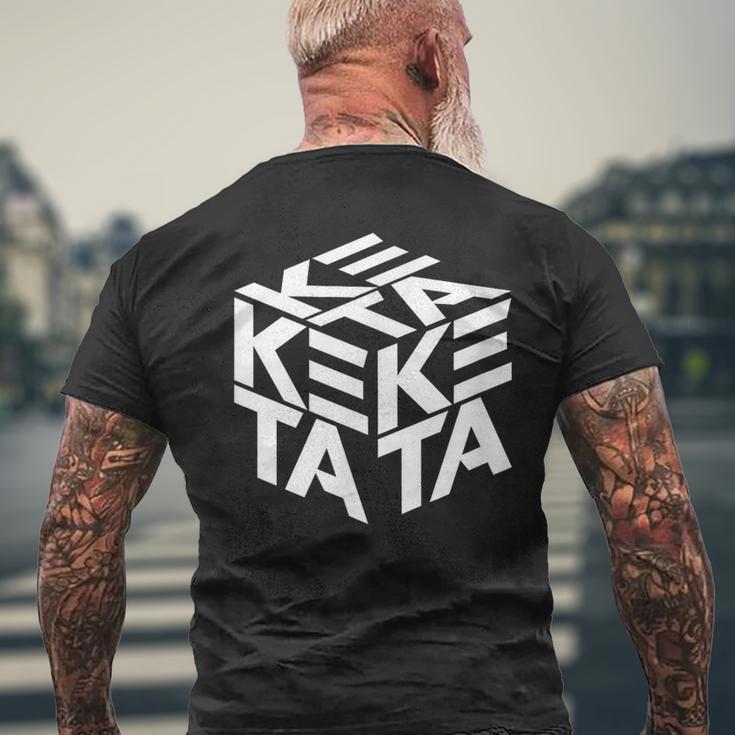 Keta And Druffi Techno T-Shirt mit Rückendruck Geschenke für alte Männer