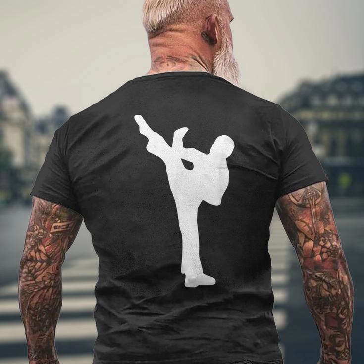 Kickboxing S T-Shirt mit Rückendruck Geschenke für alte Männer