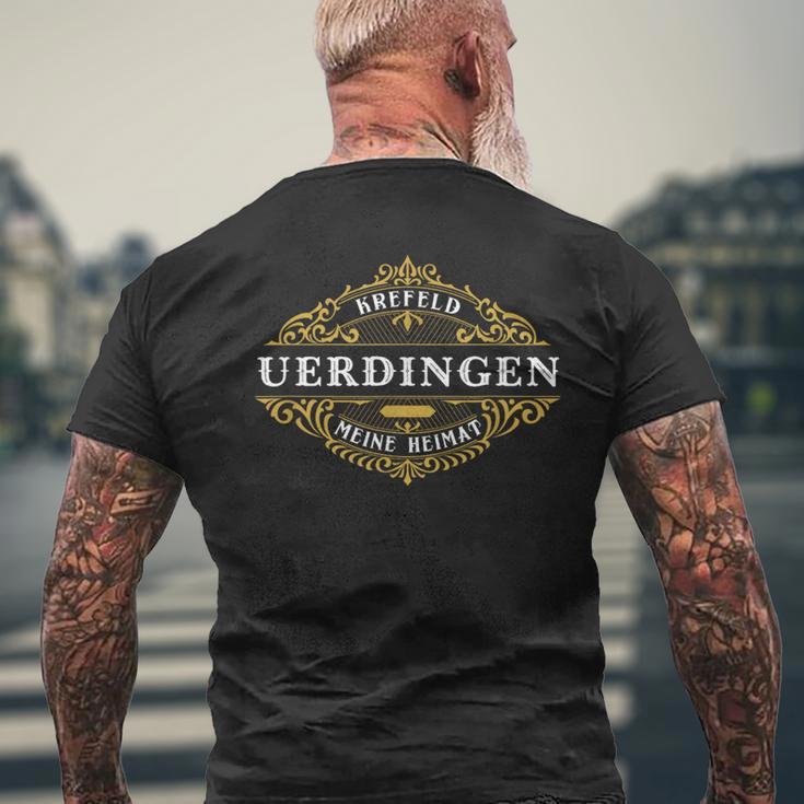 Krefeld Uerdingen My Home T-Shirt mit Rückendruck Geschenke für alte Männer